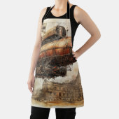 Tablier Zeppelin Steampunk vintage (3) (Insitu)