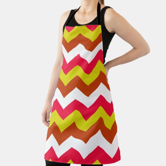 TABLIER ZIGZAG PATTERN. (Insitu)