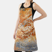 Tablier zinc rouillé : arrière - plan de texture grunge. (Insitu)