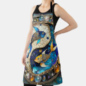 Tablier Zodiac - Poissons de poisson Yin et Yang (Insitu)