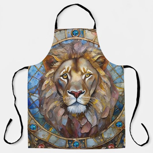 Tablier Zodiaque - Lion le Lion (Recto)