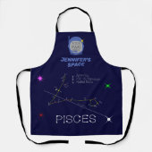 Tablier Zodiaque Pisces (Recto)
