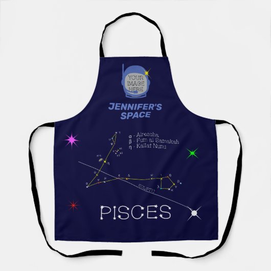 Tablier Zodiaque Pisces (Recto)