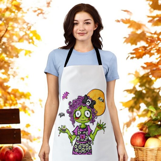 Tablier Zombie Cook Halloween Déplaisant