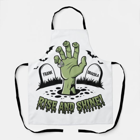 Tablier Zombie Halloween Halloween Halloween Halloween Amu (Recto)