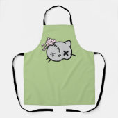 Tablier Zombie Kitty (Recto)