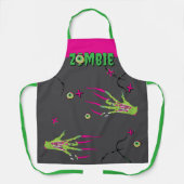 Tablier Zombie Rippin' Eyeball Poppin' Funky Funky Funky (Recto)