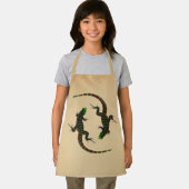 Tablier Zona Rustique Yin Yang Lizards (Insitu)