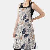 Tablier Zone d'impression Abstraite méditerranéenne (Insitu)