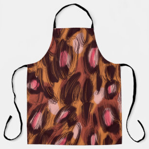 Tablier Zones léopard Motif animal africain