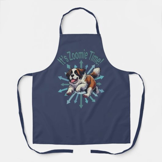 Tablier Zoomie Heure Saint Bernard (Recto)