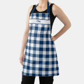 Tabliers à carreaux Gingham Bleu Marine (Insitu)