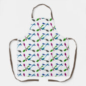 Tabliers à motif cuillères de cuisine (Recto)