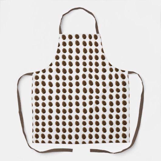 Tabliers à motif de cône de pin de la nature de va (Recto)