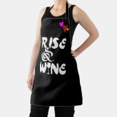 Tabliers à vin personnalisés, Rise drôle & brillan (Insitu)