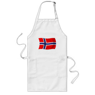 Tabliers au drapeau de la Norvège