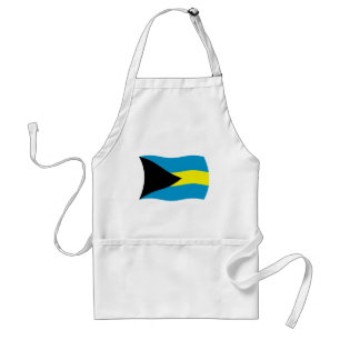 Tabliers au drapeau des Bahamas