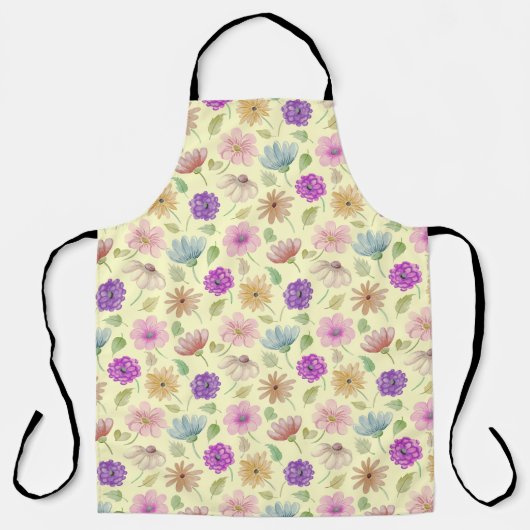 Tabliers aux fleurs (Recto)