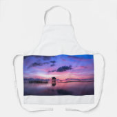 Tabliers avec image de lagon pacifique tard après (Recto)