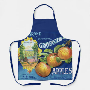 Tabliers avec impression de Gravenstein Apples All