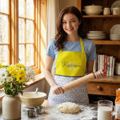 Tabliers avec impression monogramme