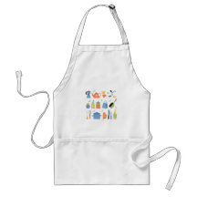 Tabliers Avec Ustensiles De Cuisine Pour La Cuisin