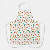 Tabliers colorés avec dessins d'ustensiles de cuis (Recto)