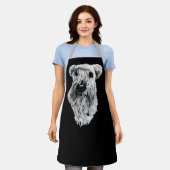 Tabliers d'art de chien Terrier Wheaten Aprons de  (Porté)