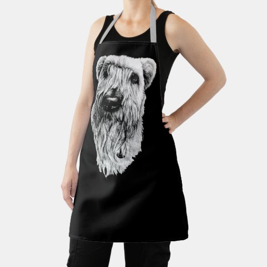 Tabliers d'art de chien Terrier Wheaten Aprons de (Insitu)