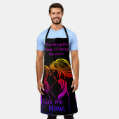 Tabliers de barbecue romantiques pour les couples  (Porté)