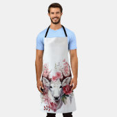 🌸 Tabliers de cerf floral enchanté (Porté)
