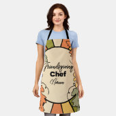 Tabliers de chef éditable Friendsgiving (Porté)