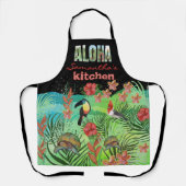 Tabliers de cuisine ALOHA personnalisés vibrants a (Recto)