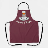 Tabliers de cuisine amusants Sherry & Bright pour (Recto)