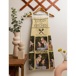 Tabliers de cuisine avec collage de photos personn