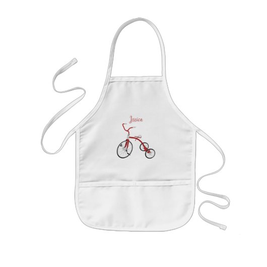 Tabliers de dessin de tricycle mignon (Devant)