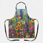 Tabliers de jardinage de champ fleur sauvage (Recto)
