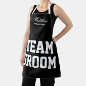 Tabliers de mariage Team Groom pour groomsmans (Insitu)