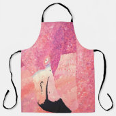 Tabliers de peinture Ruby le flamant rose (Recto)