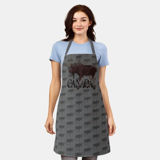 Tabliers de souvenirs Canada Moose Aprons Canada (Porté)