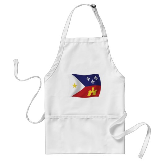 Tabliers Drapeau de l'Acadiana (Devant)