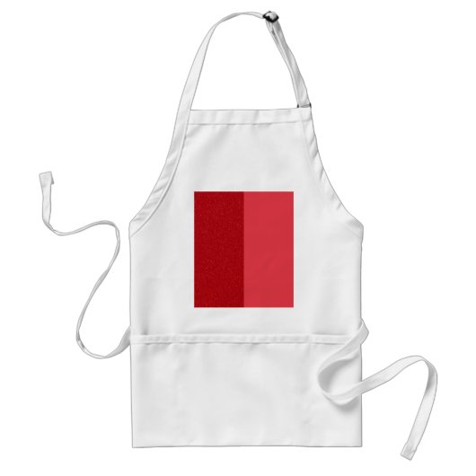 Tabliers Duo Bloc Rouge Tomate Personnalisable (Devant)
