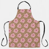Tabliers Fleurs Roses Et Rayures (Recto)