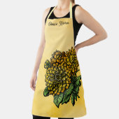 Tabliers Floraux Dahlia Jaune (Insitu)
