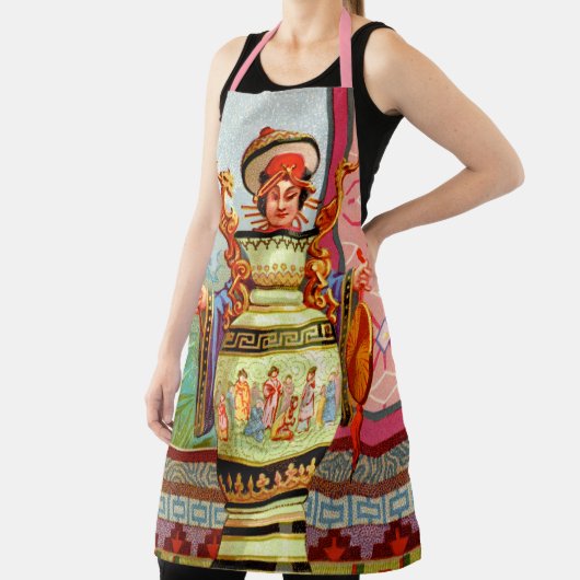 Tabliers grande dame dragon Darlings Dish (Insitu)