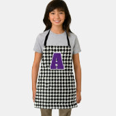 Tabliers monogramme à carreaux houndstooth (Insitu)
