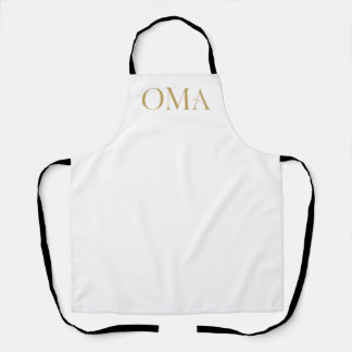 Tabliers OMA | Tablier de cuisine personnalisé pou