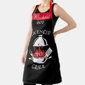 Tabliers Personnalisés, Autorisés À Griller (Insitu)