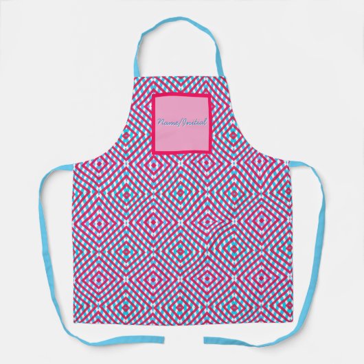 Tabliers personnalisés colorés pour filles (Recto)