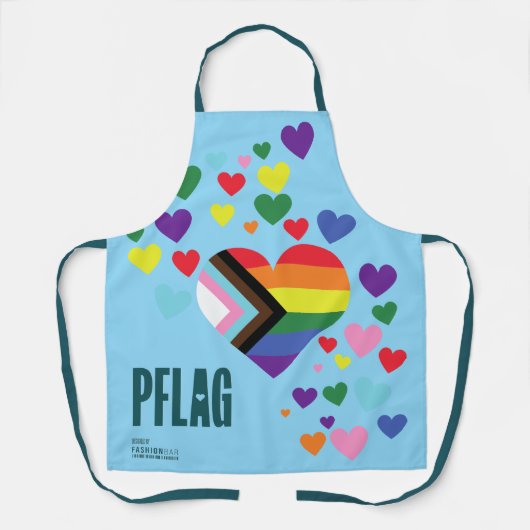 Tabliers PFLAG tout-imprimé pour fond clair (Recto)